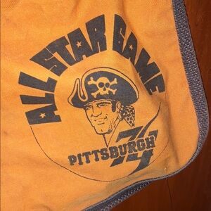 Sears All Star Game Pittsburg Pirates 1974 Messenger Bag Rare Vintage  Baseball